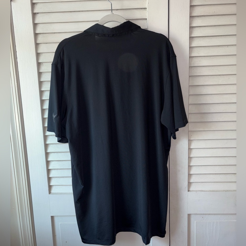 Greyson Charlotte Hornets Polo Shirt XL Black Performance Stretch Golf NBA - Picture 5 of 7